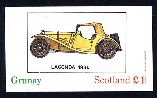 Grunay Cars 1921-1935 £1