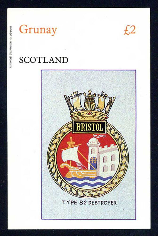 Grunay Royal Navy Ship Badges £2