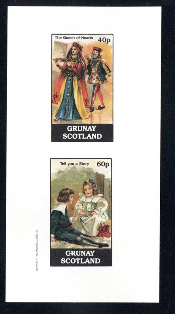 Grunay Illus From Mother Goose Imperf