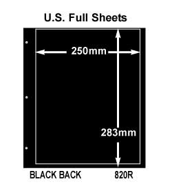 G&K 10 Sheet Pages-Black