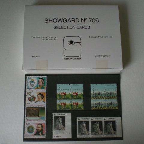 Showgard 706 Approval Cards (10)