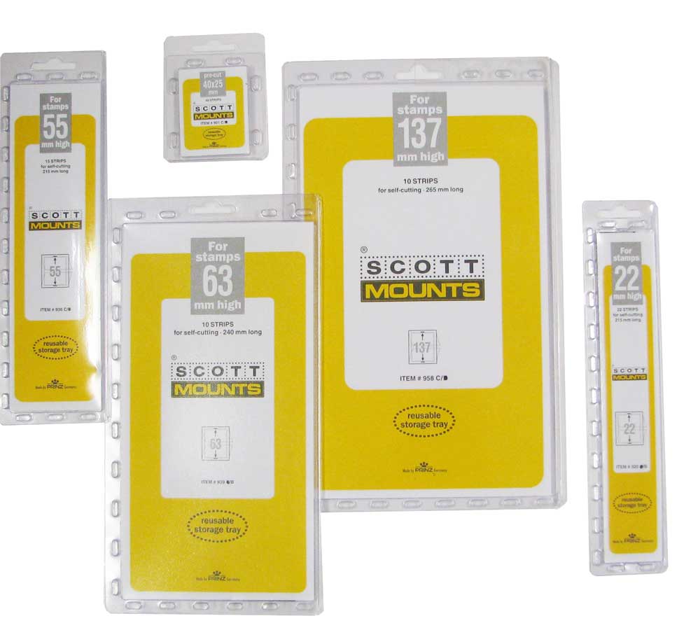 Scott Pre-Cut Value Pack Stamp Mounts