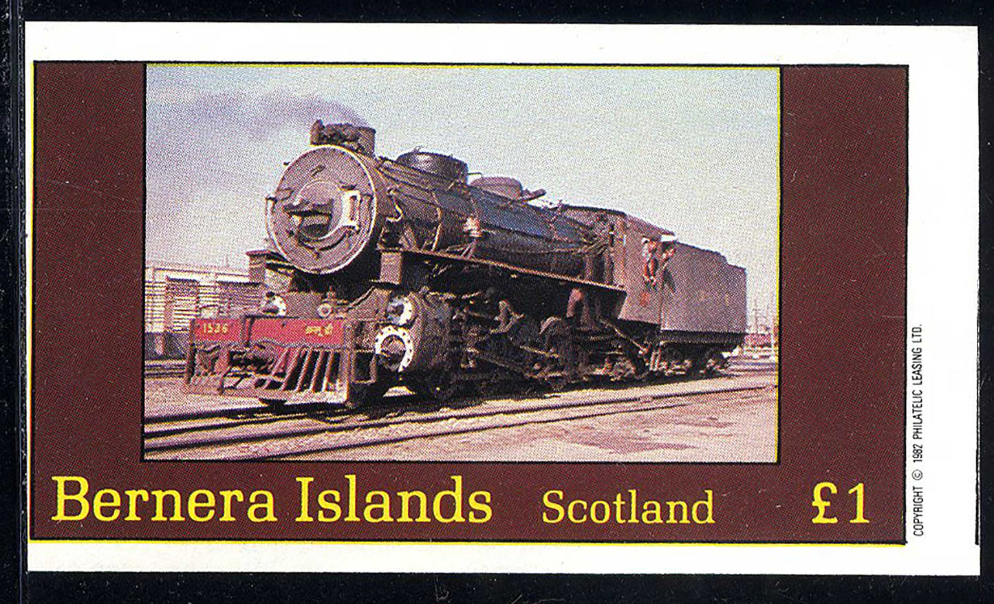 Bernera Indian Railways I £1
