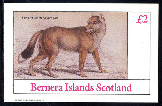 Bernera Mammalia, Dogs And Wolves £2