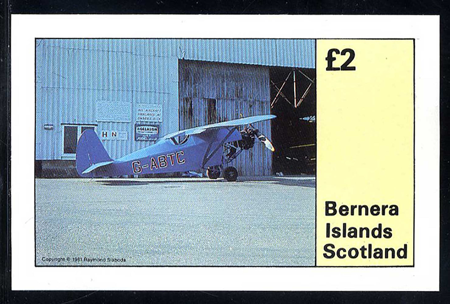 Bernera Vet Aircraft £2