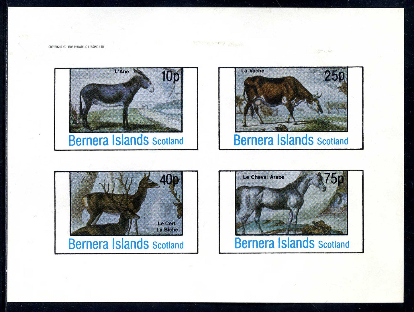 Bernera Animals Of The World I Imperf