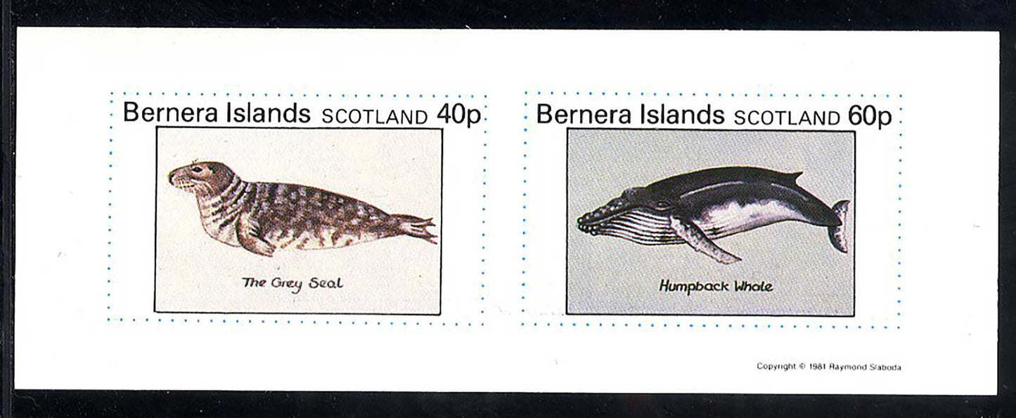 Bernera Swimming Mammals Imperf
