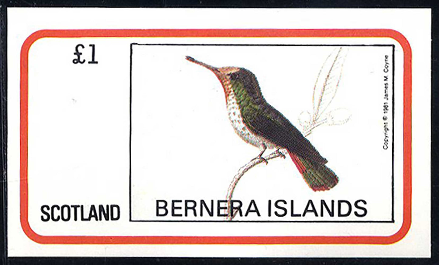 Bernera Birds Of The Water £1