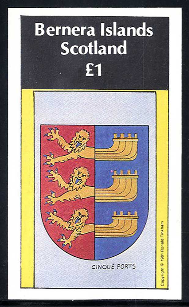 Bernera Coats Of Arms £1
