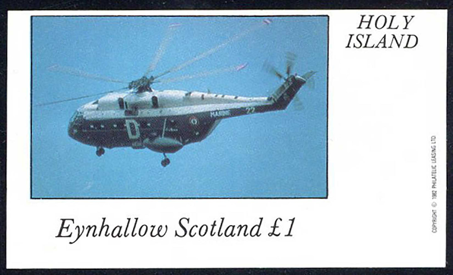 Eynhallow Rescue Helicopter £1