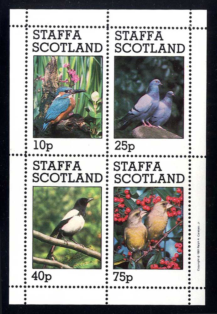 Staffa European Birds