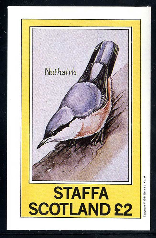 Staffa Various Bird Studies £2