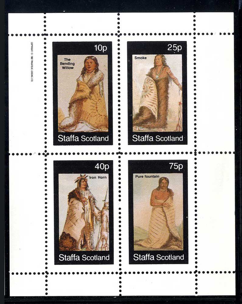Staffa Indians Of North America