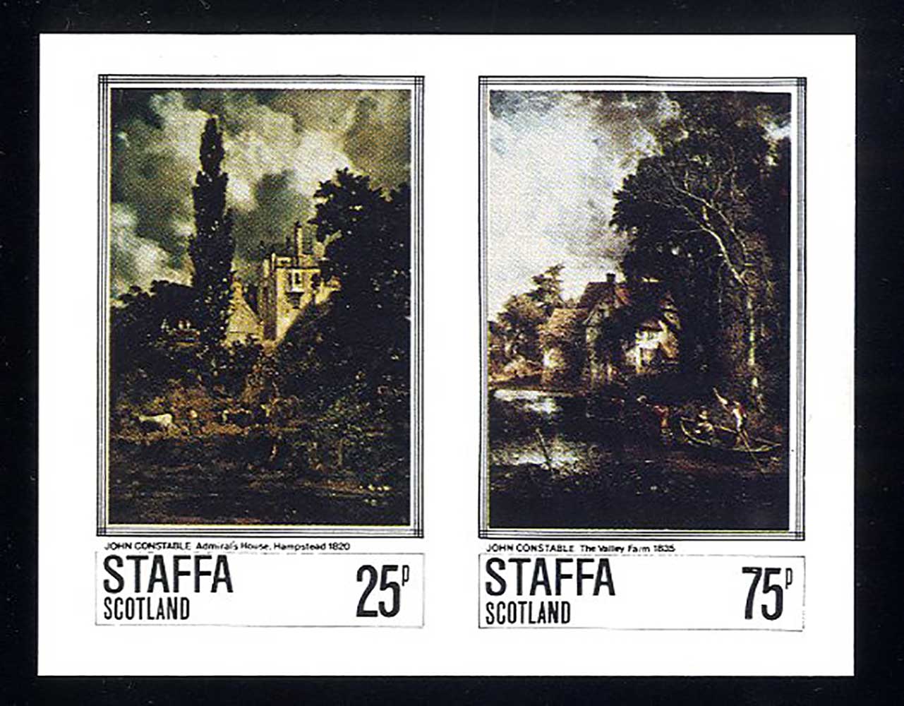 Staffa John Constible Paintings Imperf