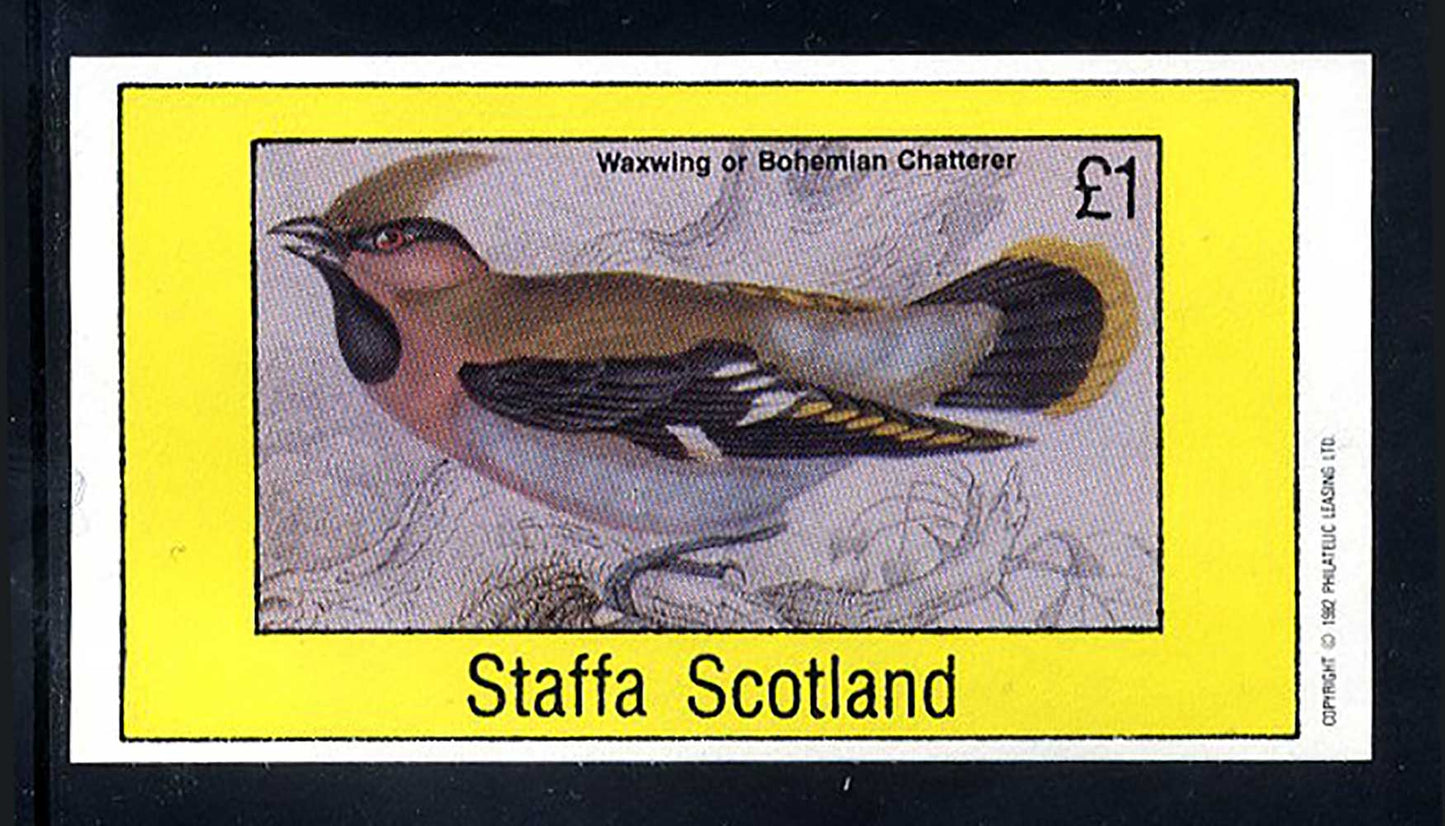 Staffa Birds Of Britain £1