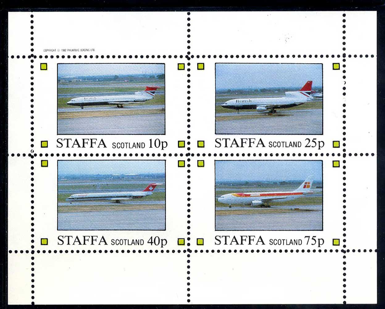 Staffa Modern Jets Subway Stamp Shop Inc