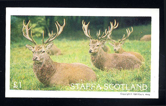 Staffa European Deer £1
