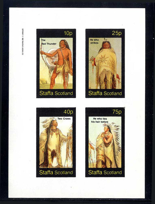 Staffa Indian Family Imperf
