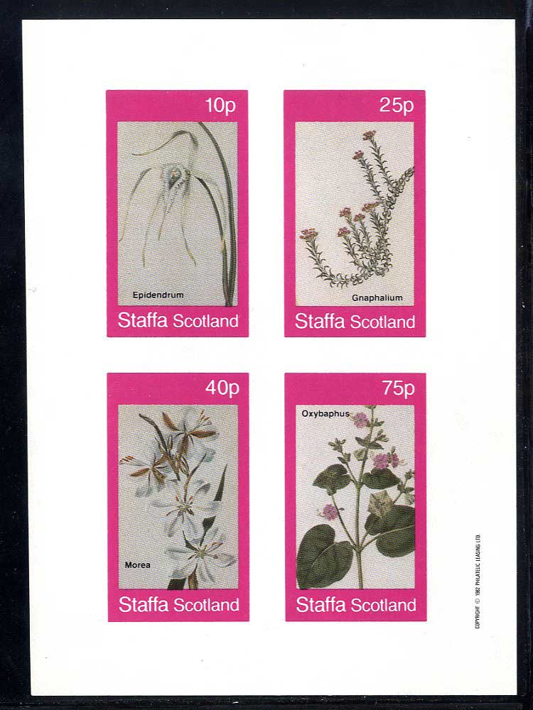 Staffa Garden Varieties Imperf