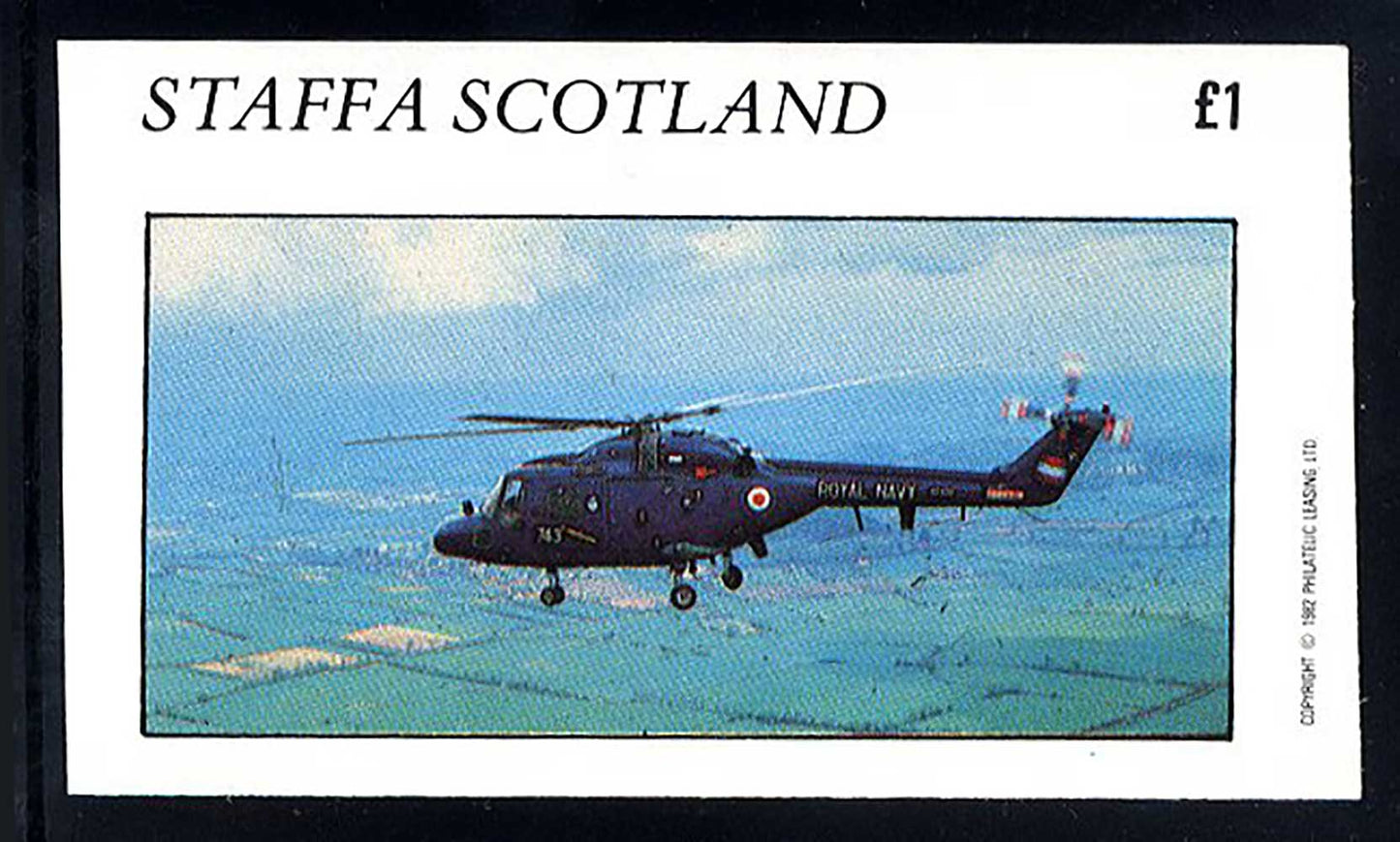 Staffa Military Helicopters £1