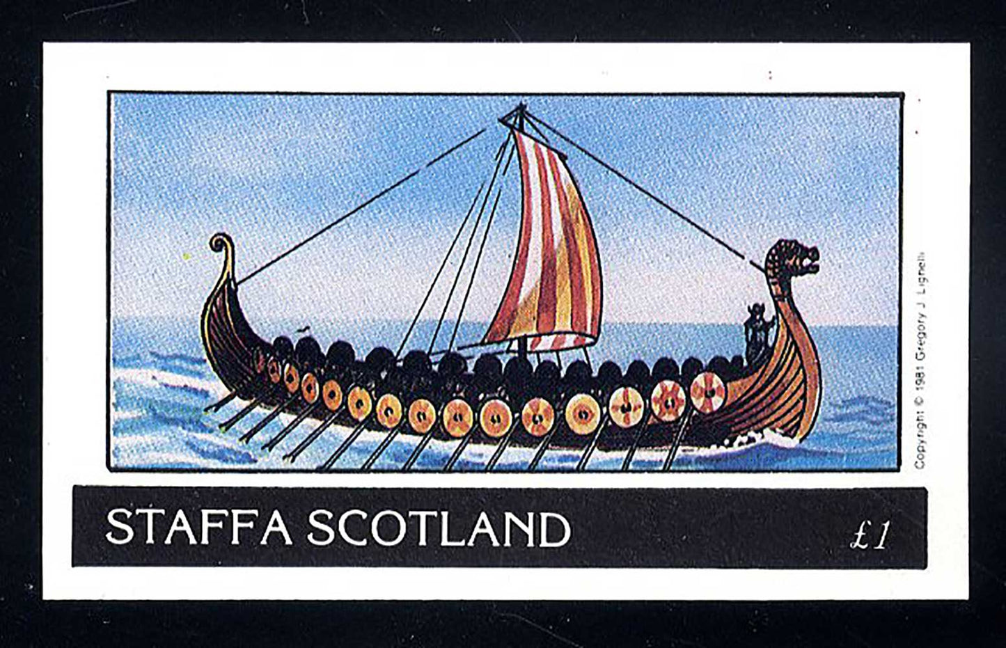 Staffa Historic Ship Drawings £1