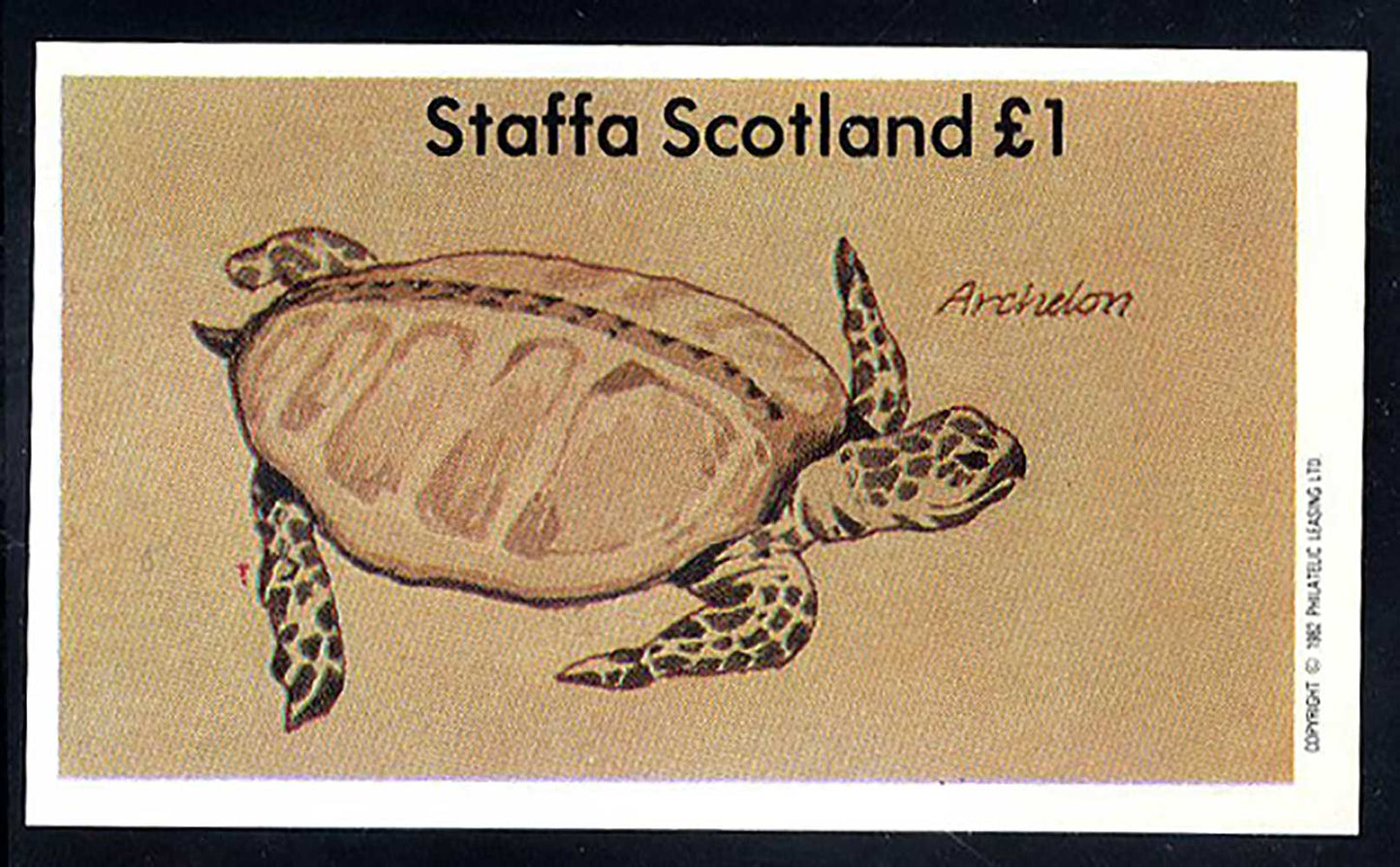 Staffa Prehistoric Reptiles £1