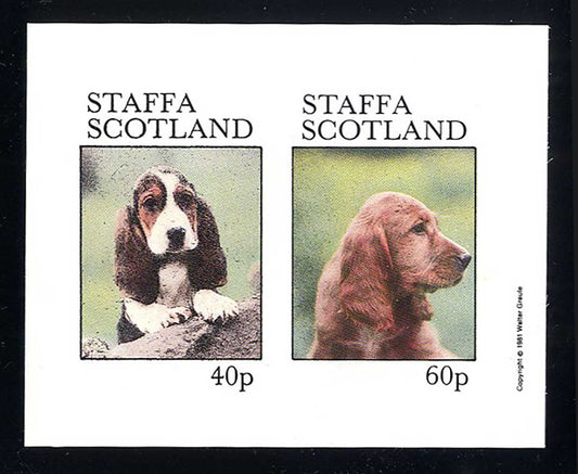 Staffa Dog Portraits Imperf