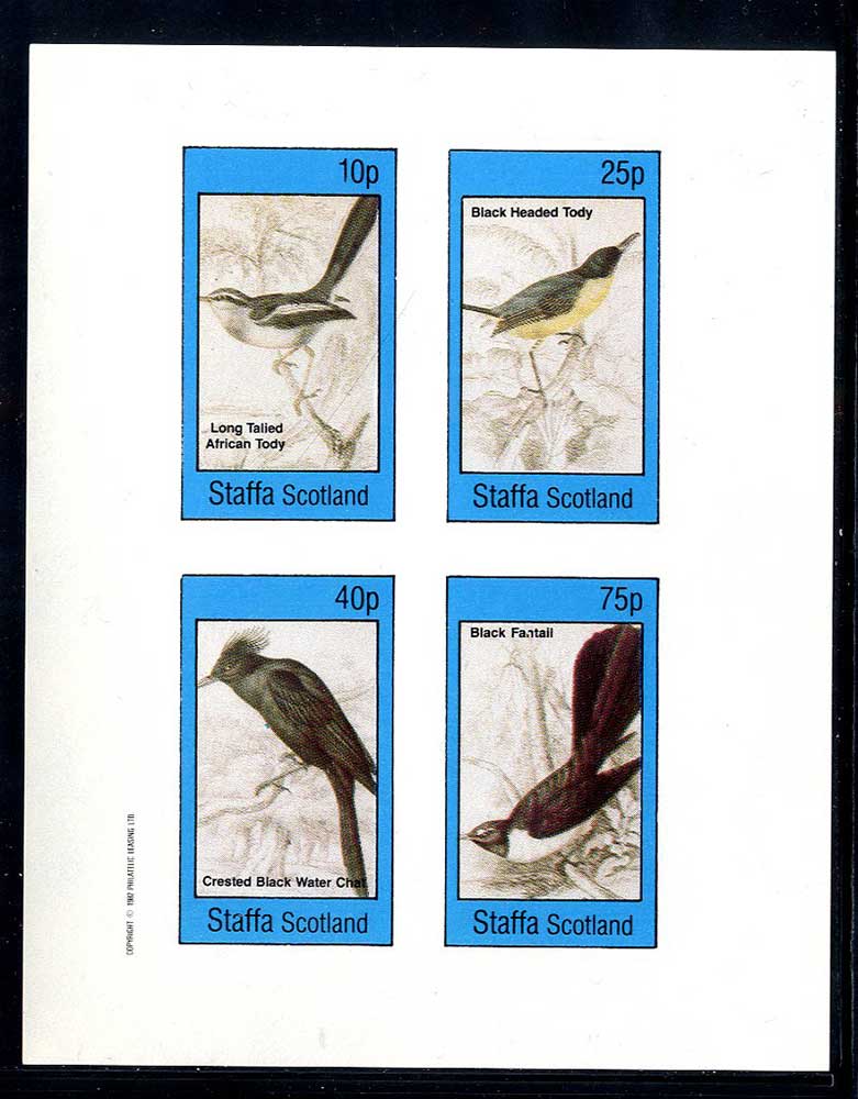 Staffa Small Birds Imperf