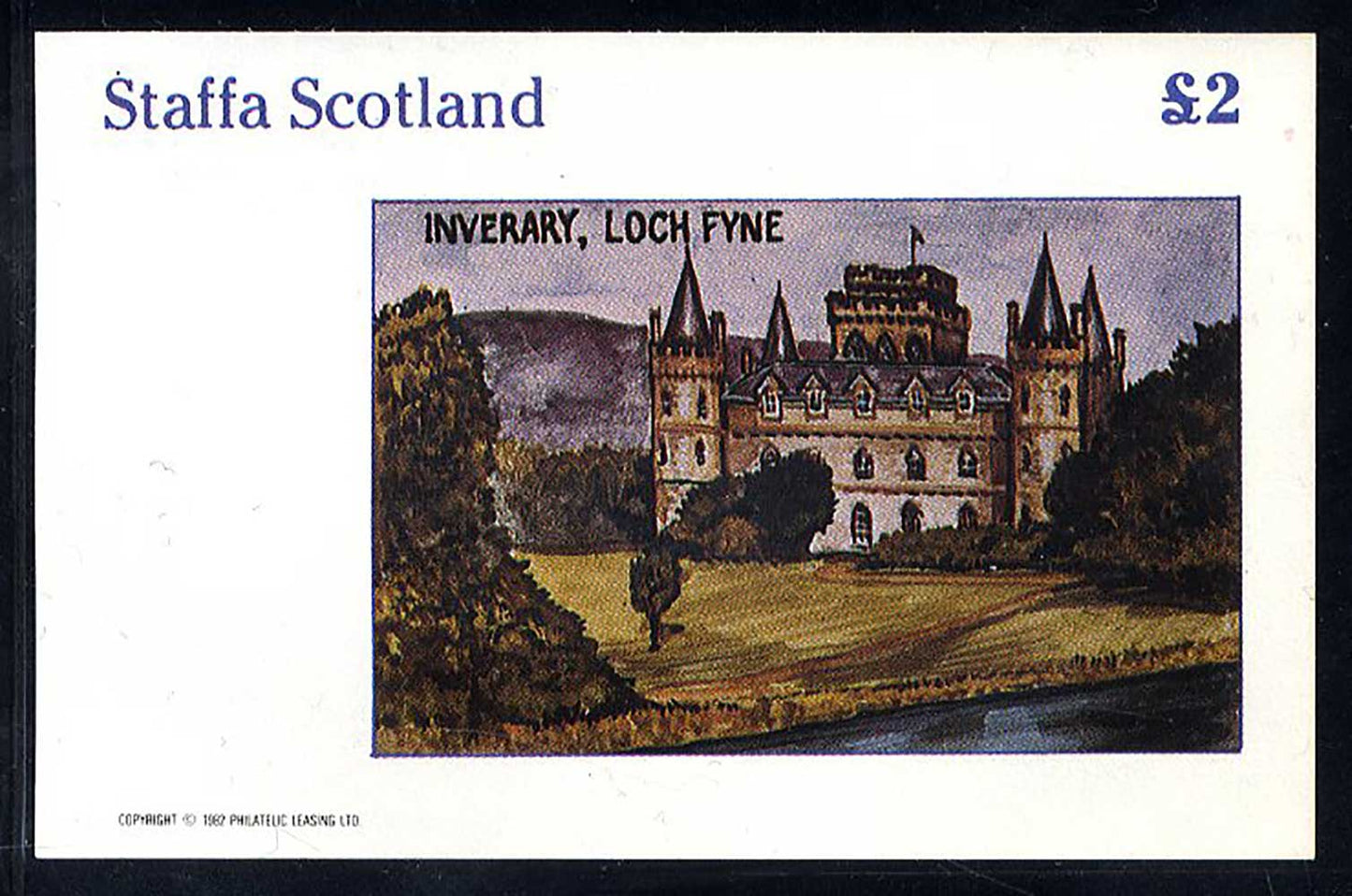Staffa Scottish Castles £2