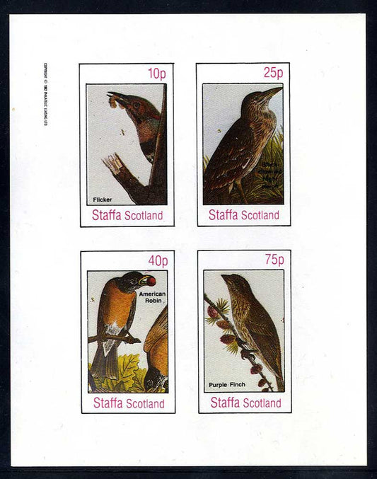 Staffa Birds Of Pa II Imperf