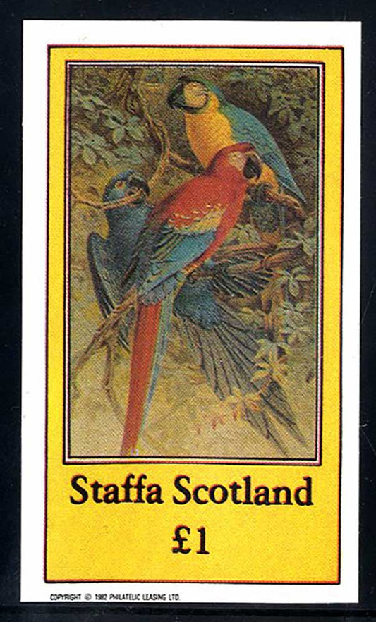 Staffa Exotic Birds Print £1