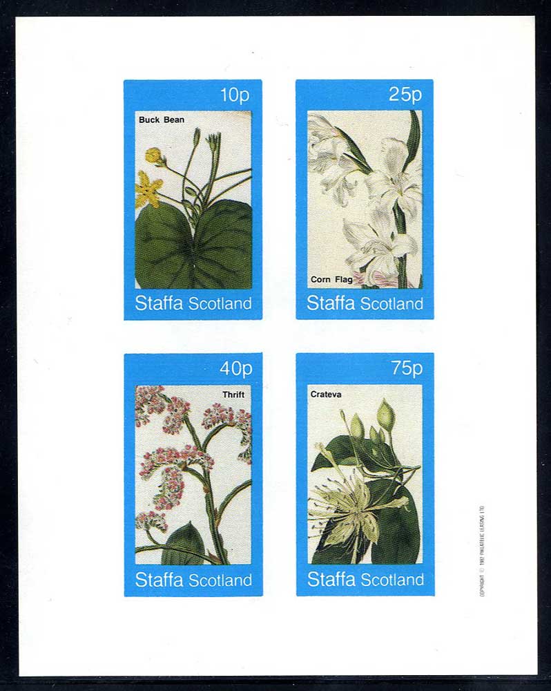 Staffa Mixed Botanical Specimen Imperf