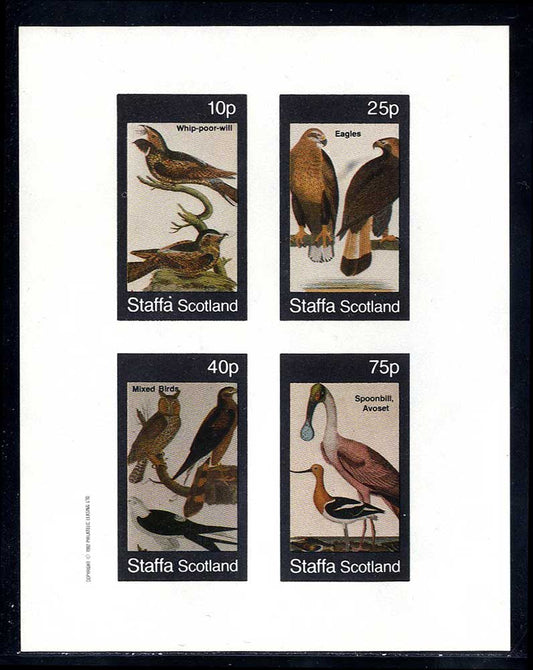 Staffa Ornithology - American Imperf