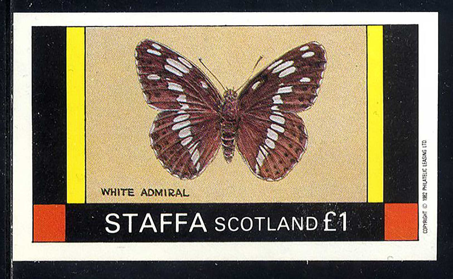 Staffa Interesting Butterflies £1