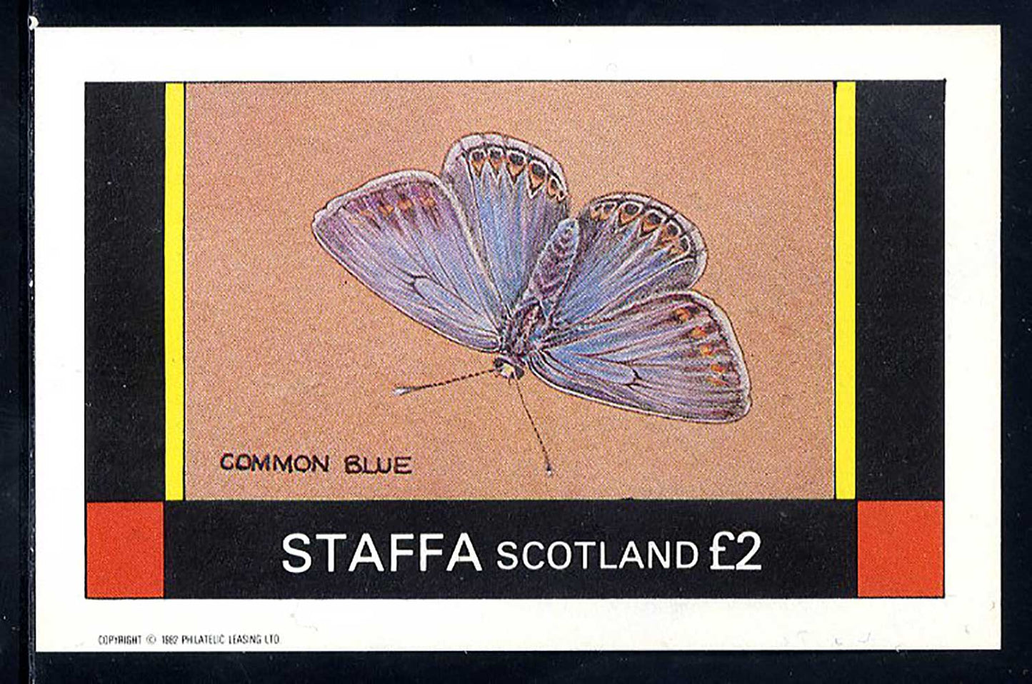 Staffa Interesting Butterflies £2