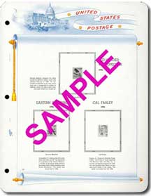 White Ace 10-UN Souvenir Card Blank Pages