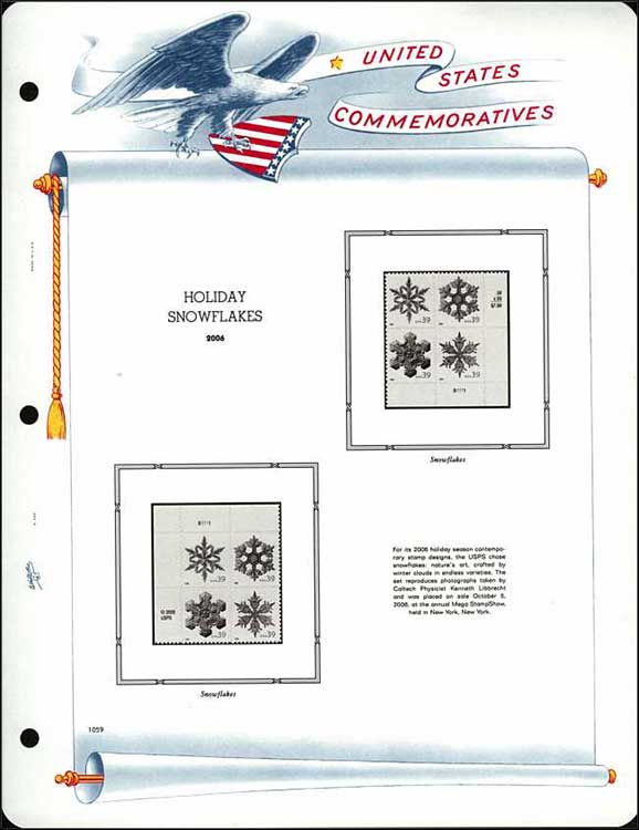 White Ace Commemorative Plate Block 2009-2011