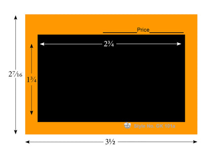 G&K 100 #101BK Cards-Colors