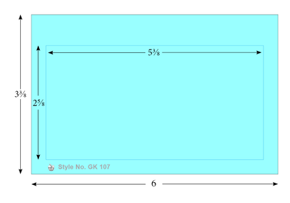 G&K 1000 #107 Blank Colors