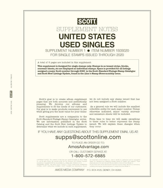 Scott National Used Singles 2020 #1