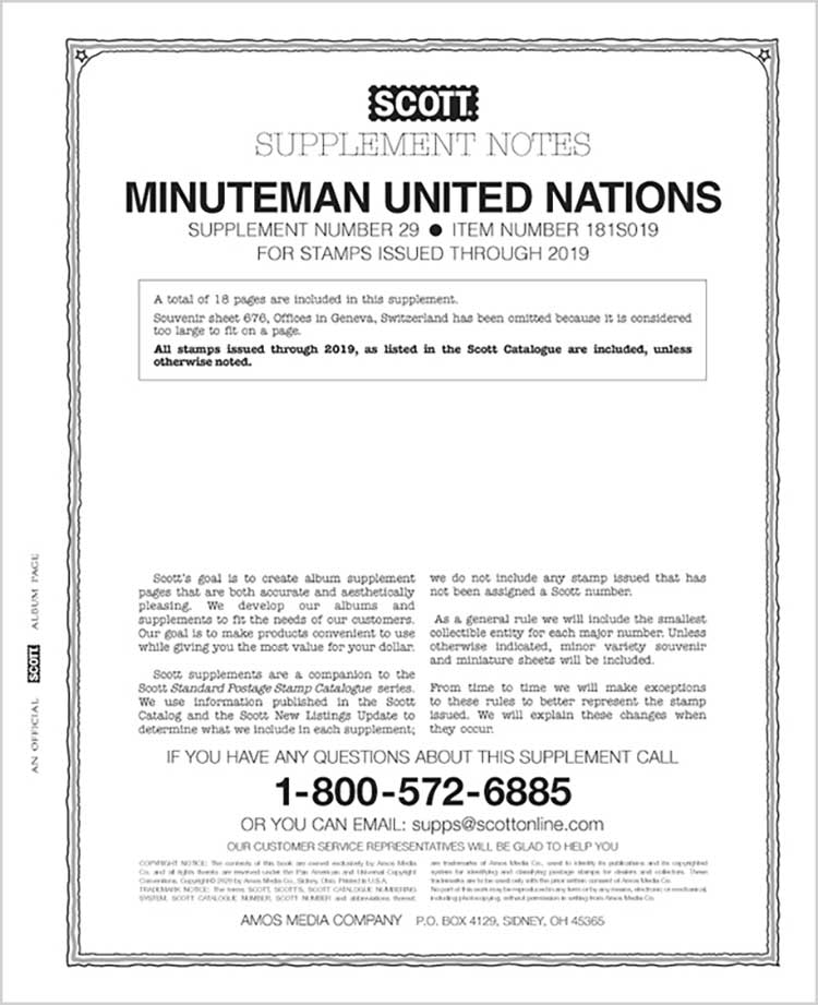 Scott UN Minuteman 2019 #29