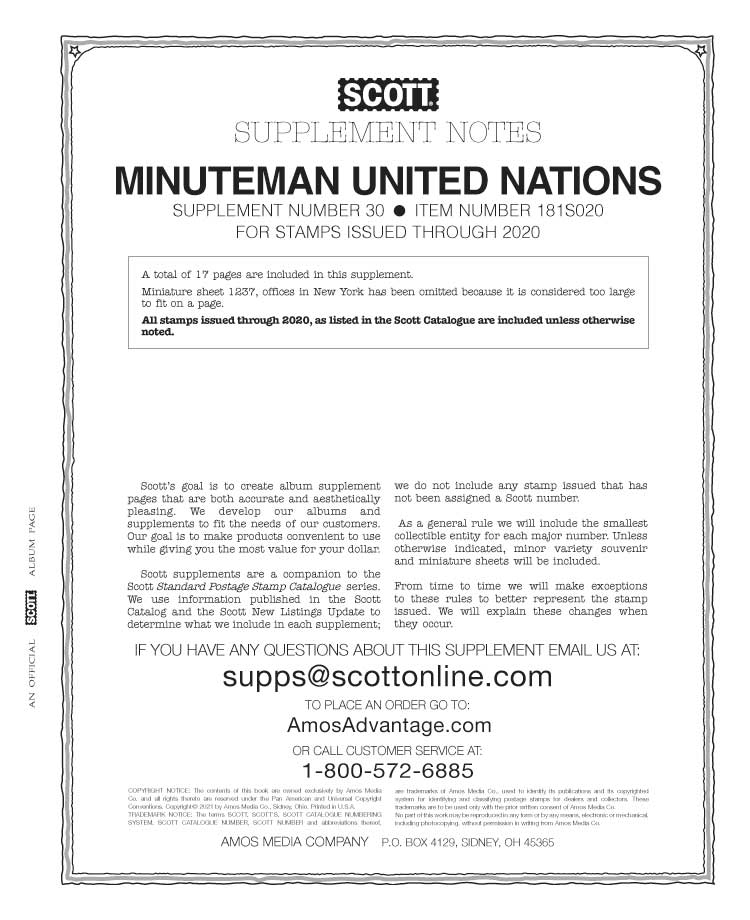 Scott UN Minuteman 2020 #30